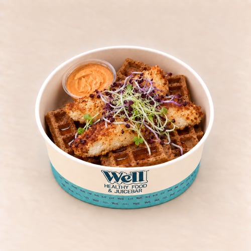 Yuzu Chicken Waffles