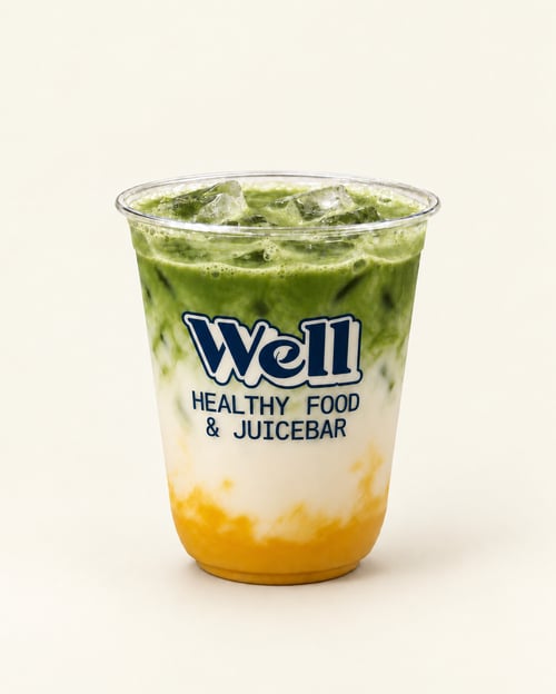 Iced Matcha Latte - Mango