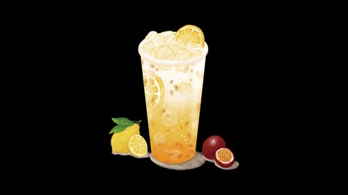 Passion Fruit Soda (L)