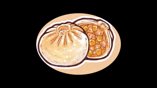 Hähnchenfleisch Bao Zi
