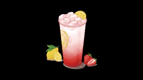 Strawberry Soda (L)