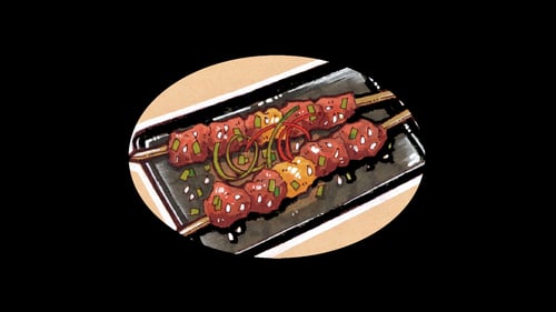 Rindfleisch Spieß