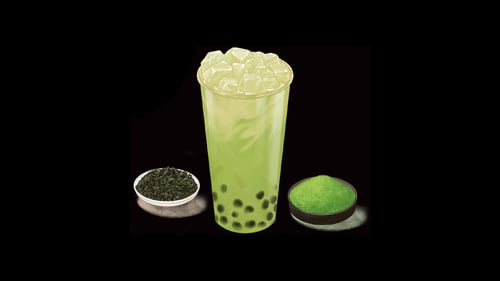 Matcha Milk Tea (L)