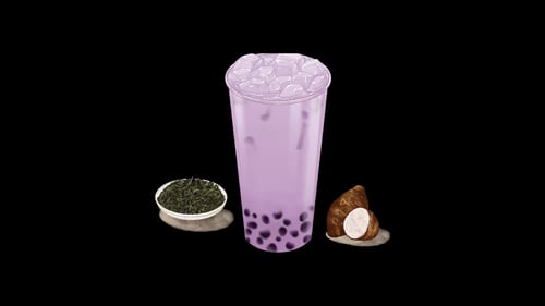Taro Milk Tea (M)