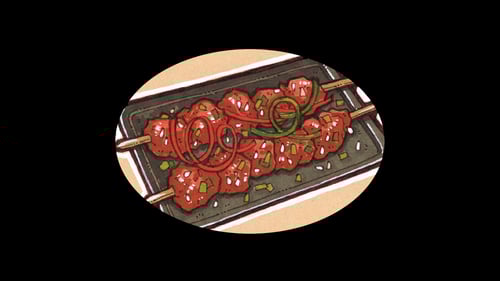 Lammfleischspieß