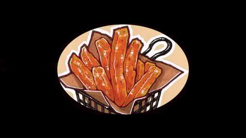 Süßkartoffel Pommes