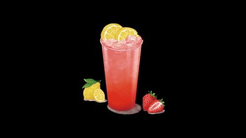 Strawberry Lemon Tea (L)