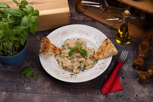  Risotto ai Funghi Porcini