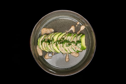 Sashimi Avocado Funa Style