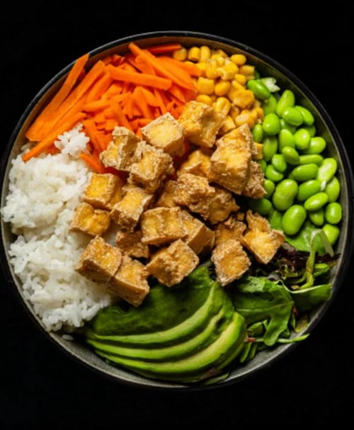 Yo-Shi Poke Bowl Crispy Tofu