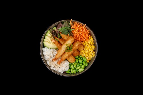 Yo-Shi Poke Bowl Ebi Tempura