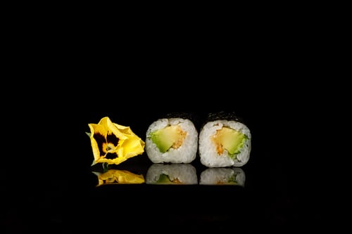 Avocado Peanut Cream Cheese Maki
