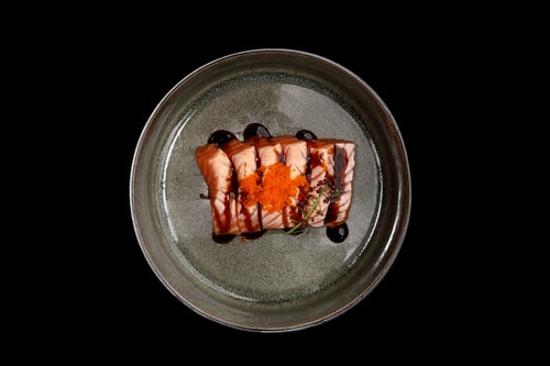 Sake Flamed Sashimi