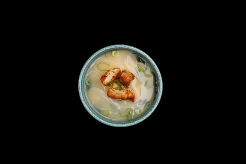 Miso-Chicken Suppe
