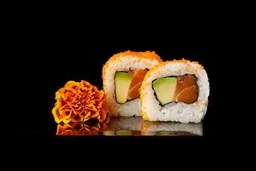 Inside Out Roll Sake Avocado