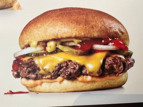 Single Smash Burger