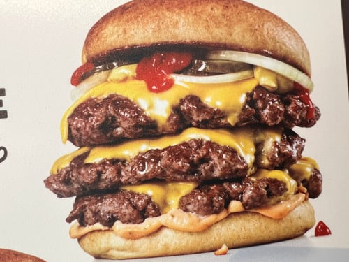 Triple Smash Burger