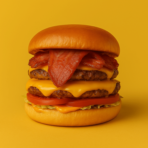 Double cheeseburger