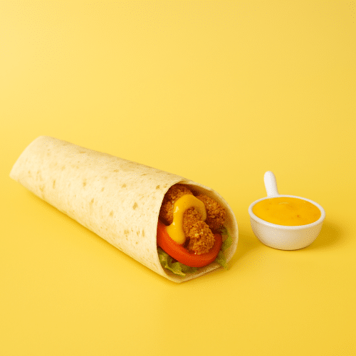 Honey mustard chick'n wrap