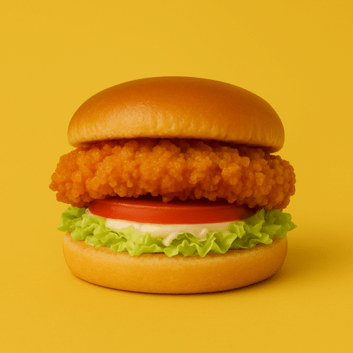 Chick'n classic burger
