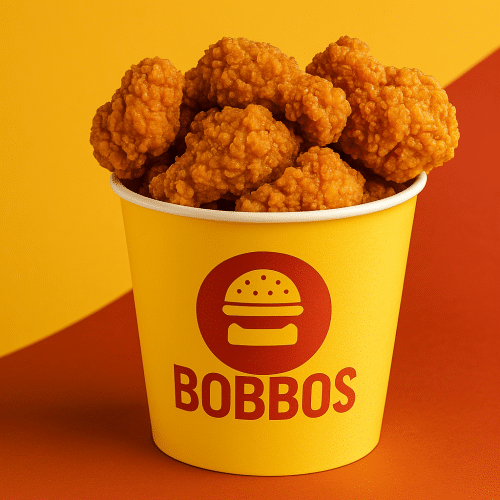 Hot chick'n wings bucket (12 stuks)