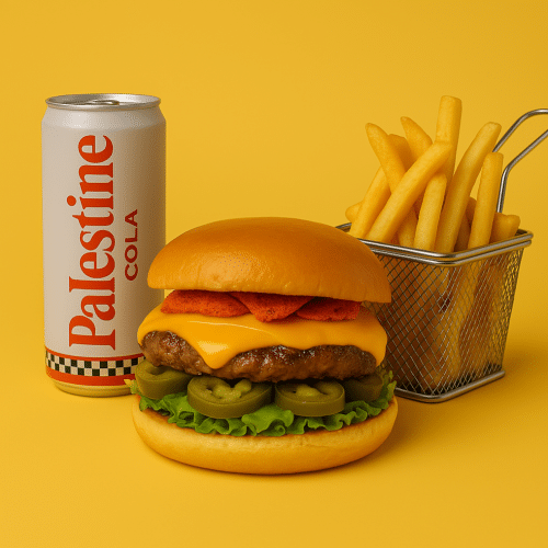 Mexican burger menu