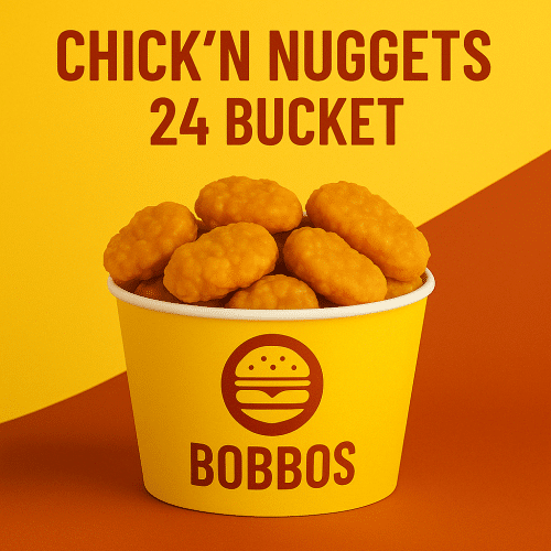 Chick'n nuggets bucket (24 stuks)
