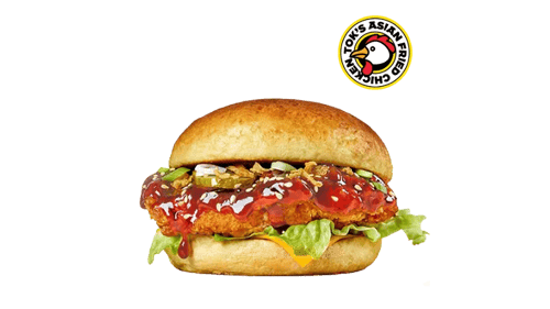 Sweet Sesame Chickenthigh burger