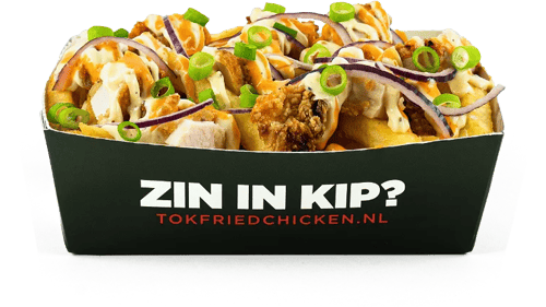 Spicy Loaded Fries Chicken