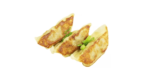 118. Fried gyoza kip groente (6 st)
