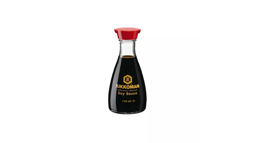 200. Kikkoman Soya Fles Rood 150ml