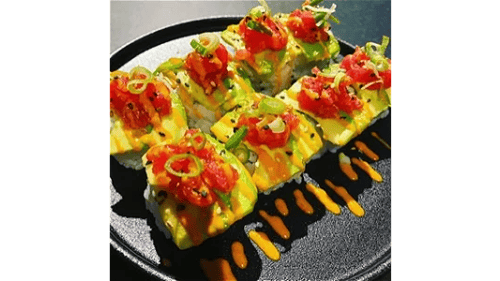 164. Spicy tuna avocado roll