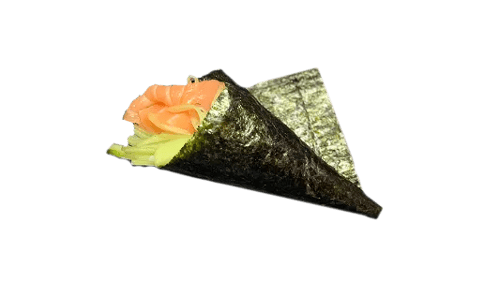 130. Sake handroll
