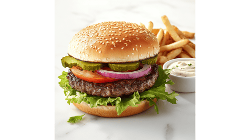 Rundvleesburger