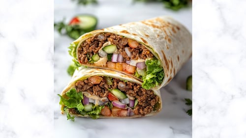 Gehakt wrap
