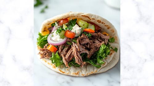 Shawarma sandwich