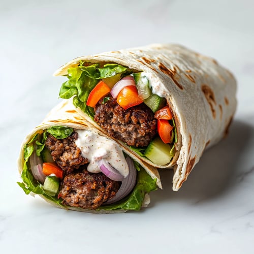 Kofte wrap