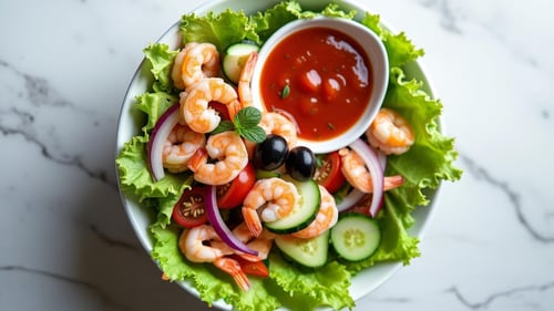 Garnalensalade