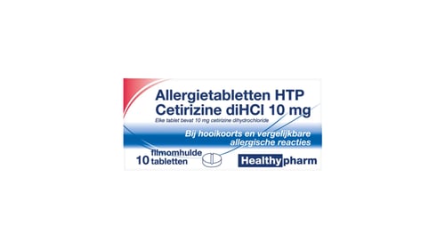 Healthypharm Allergietablet Cetirizine Tabletten 10ST
