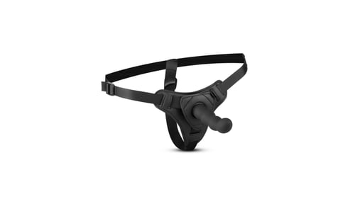 Teazers – Siliconen Strap-On Set – Zwart