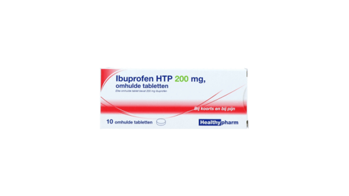 Healthypharm Ibuprofen 200mg 10 tabletten