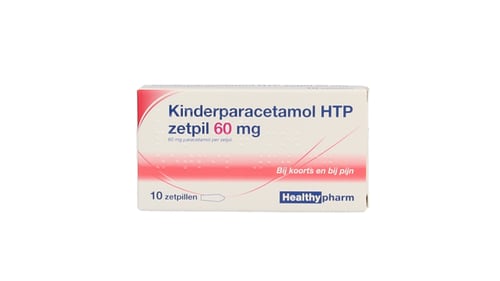 Healthypharm Kinderparacetamol Zetpil 60mg
