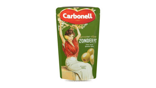 Carbonell groene olijven zonder pit