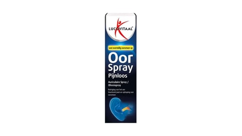Lucovitaal Oorspray Pijnloos 20M