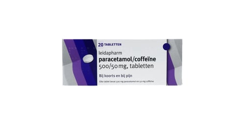 Leidapharm Paracetamol Coffeine Tabletten 20 tabletten