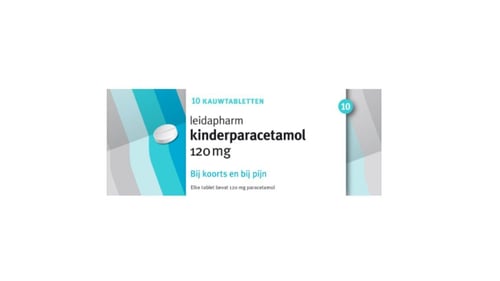 Leidapharm Kinder Paracetamol 120mg 10 tabletten