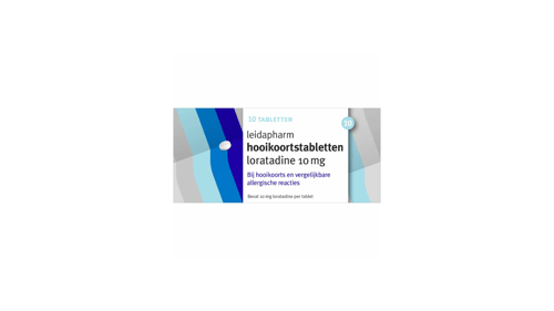Leidapharm Hooikoortstabletten 10 mg 7 tabletten