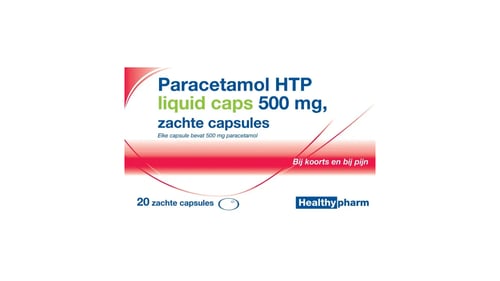 Healthypharm Paracetamol 500mg liquid 20 Capsules
