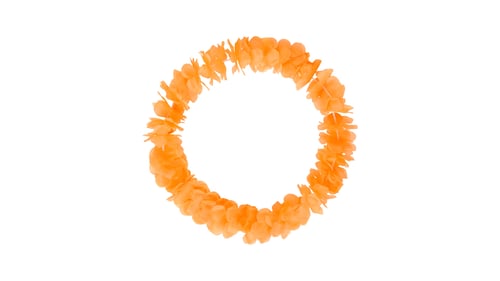 Oranje ketting