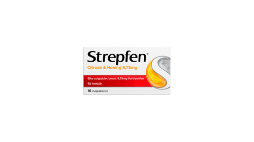 Strepfen Honing & Citroen 8,75mg 8 zuigtabletten